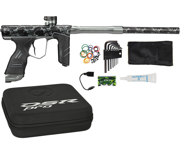 Dye DSR Pro Paintball Gun - PGA Sandana Skull Grey