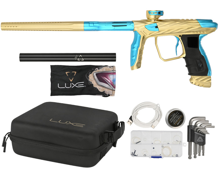 HK Army Paintball Gun - Shredder Luxe Idol - Dust Gold/Teal