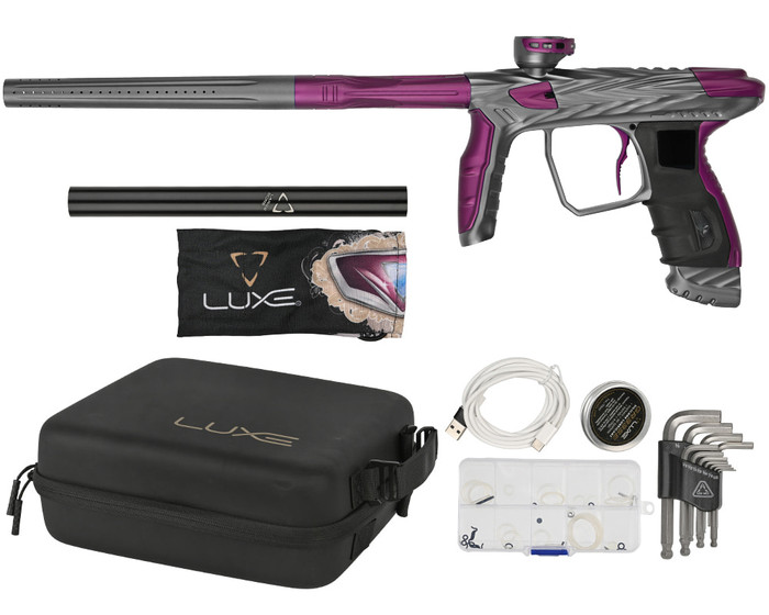 HK Army Paintball Gun - Shredder Luxe Idol - Dust Pewter/Purple