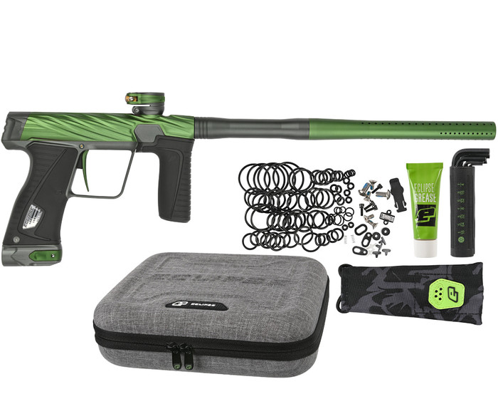 HK Army Paintball Gun By Planet Eclipse - Orbit Gtek 180R - Green/Grey
