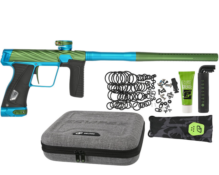 HK Army Paintball Gun By Planet Eclipse - Orbit Gtek 180R - Green/Teal