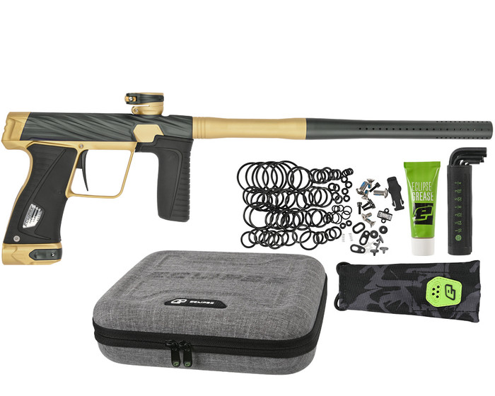 HK Army Paintball Gun By Planet Eclipse - Orbit Gtek 180R - Grey/Light Gold