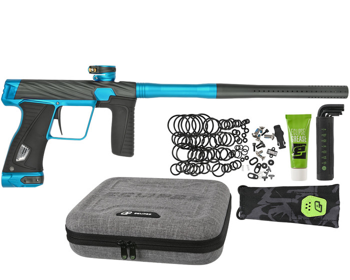 HK Army Paintball Gun By Planet Eclipse - Orbit Gtek 180R - Grey/Teal