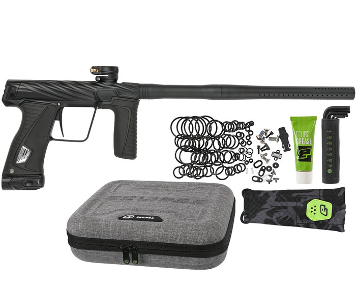 HK Army Paintball Gun By Planet Eclipse - Orbit Gtek 180R - Onyx (Black/Black)