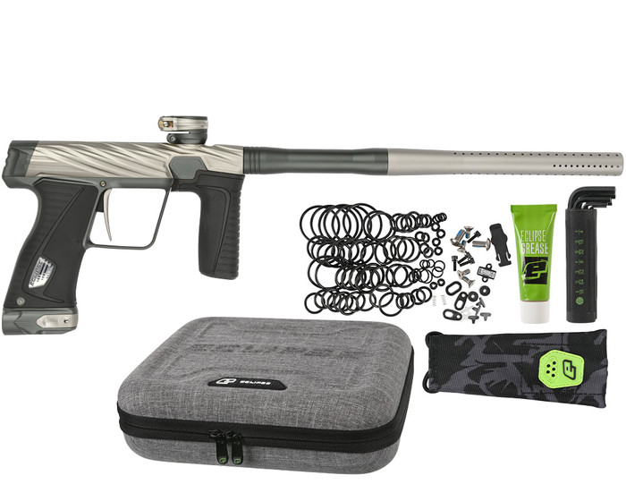 HK Army Paintball Gun By Planet Eclipse - Orbit Gtek 180R - Pewter/Grey