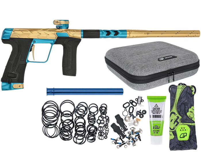 HK Army Paintball Gun - Fossil Eclipse CS3 - Gold/Teal