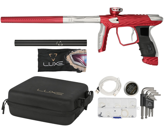 HK Army Paintball Gun - Shredder Luxe Idol - Dust Red/Silver