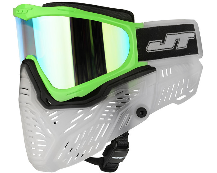 HK Army/JT Paintball Mask - RMX - Green/Clear