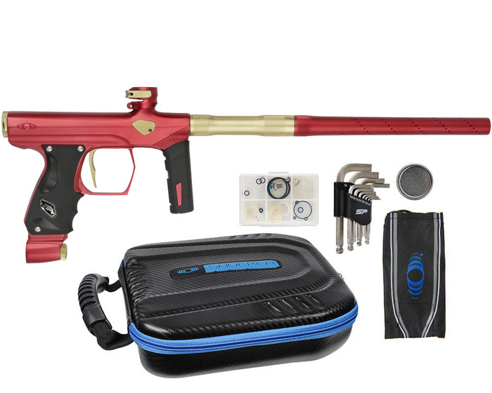 SP Paintball Gun - Shocker ERA - Matte Red/Matte Gold
