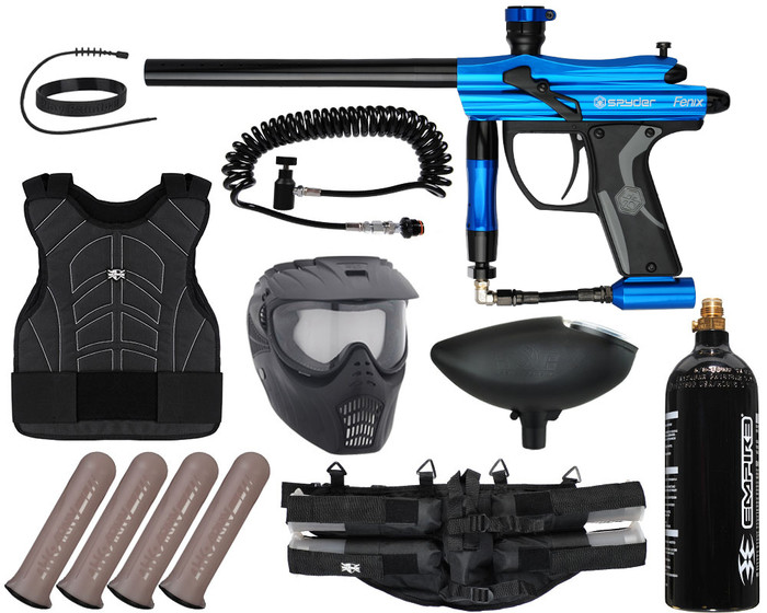 Kingman Paintball Gun Package Kit - Spyder Fenix - Light Gunner