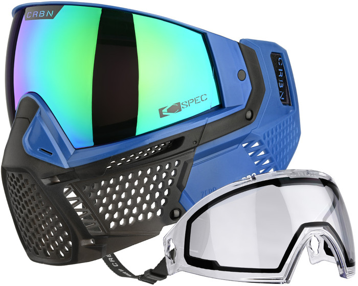 Carbon CRBN Zero Pro Paintball Mask (Less Coverage) - Cryo