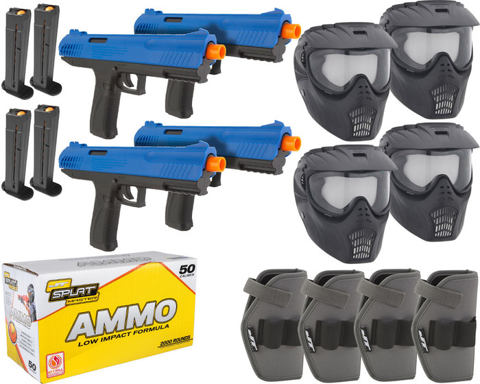 JT Splatmaster .50 Cal Z100 Pistol Outlaw Package - Blue