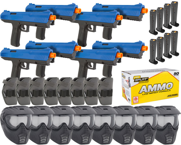 JT Splatmaster .50 Cal Z100 Pistol Wild West Package - Blue