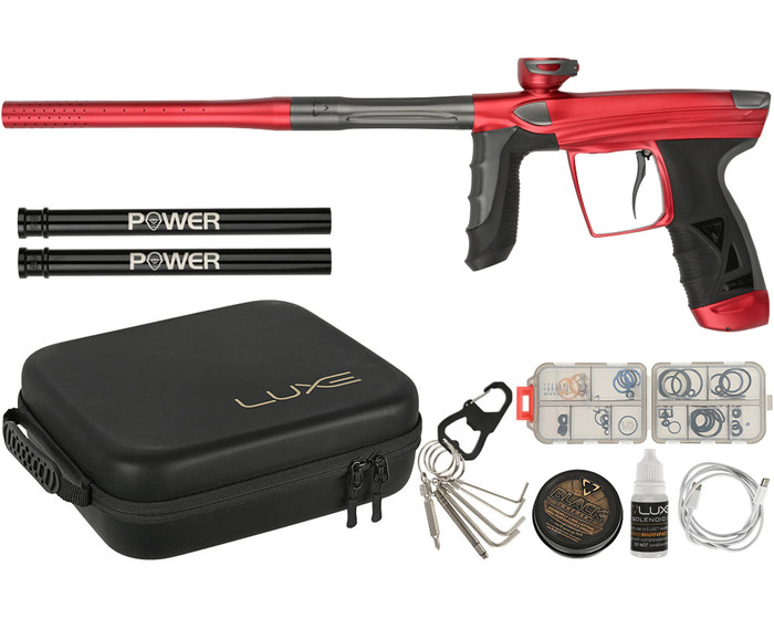 DLX Luxe Aire Paintball Gun - Dust Red/Dust Grey