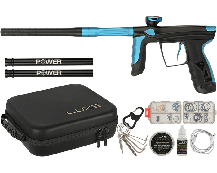DLX Luxe Paintball Gun - Aire - Dust Black/Dust Blue