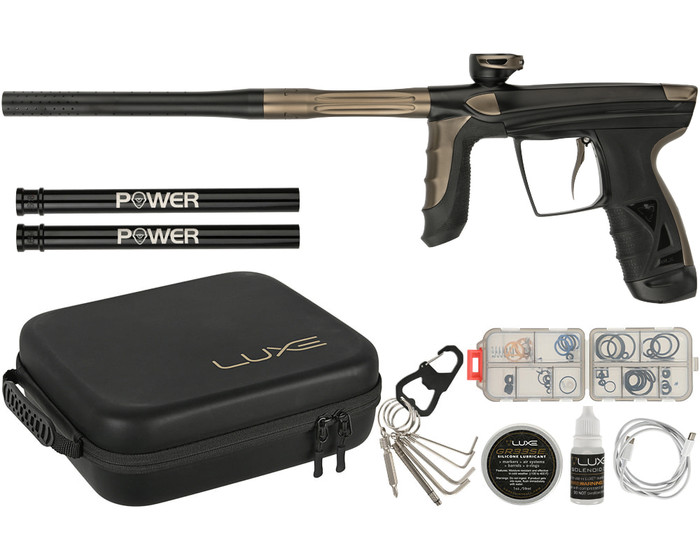 DLX Luxe Paintball Gun - Aire - Dust Black/Dust Copper