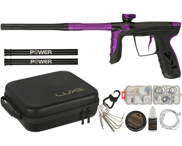 DLX Luxe Aire Paintball Gun - Dust Black/Dust Purple