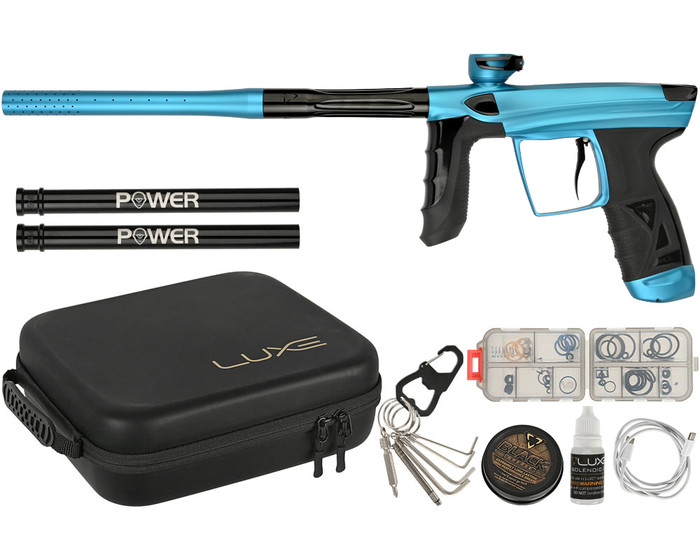 DLX Luxe Aire Paintball Gun - Dust Blue/Gloss Black