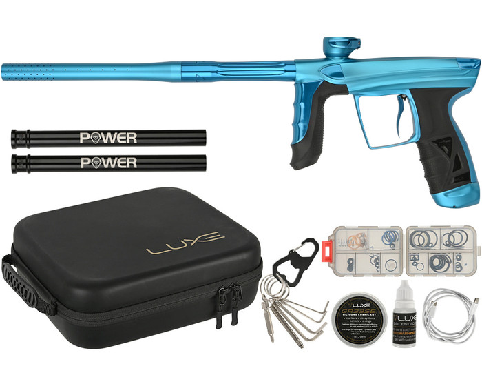 DLX Luxe Paintball Gun - Aire - Dust Blue/Gloss Blue