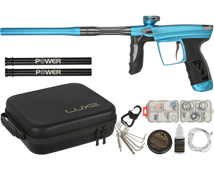 DLX Luxe Aire Paintball Gun - Dust Blue/Gloss Grey