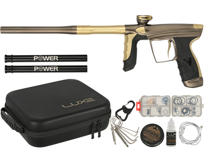 DLX Luxe Paintball Gun - Aire - Dust Copper/Dust Gold