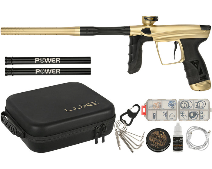 DLX Luxe Paintball Gun - Aire - Dust Gold/Dust Black