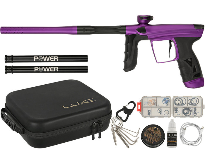 DLX Luxe Paintball Gun - Aire - Dust Purple/Dust Black