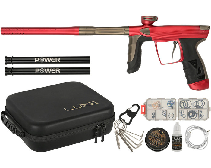 DLX Luxe Paintball Gun - Aire - Dust Red/Dust Copper