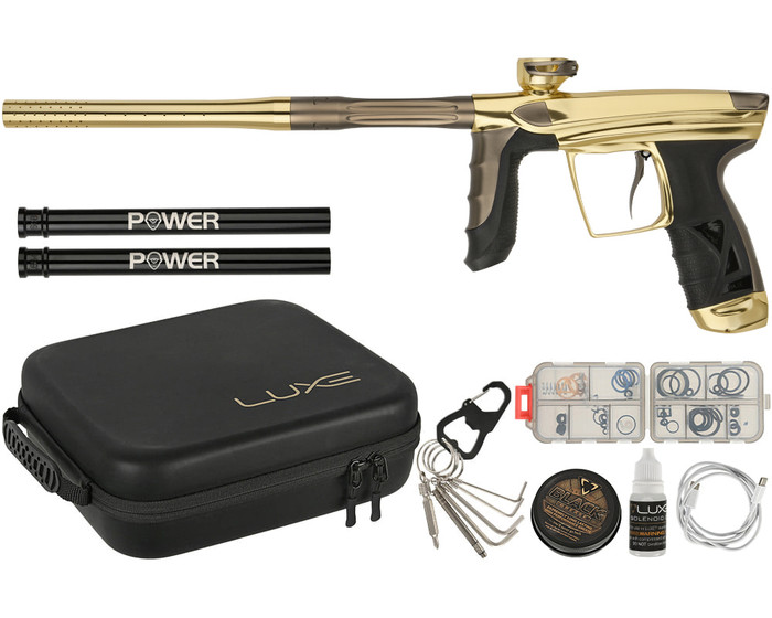 DLX Luxe Paintball Gun - Aire - Gloss Gold/Dust Copper