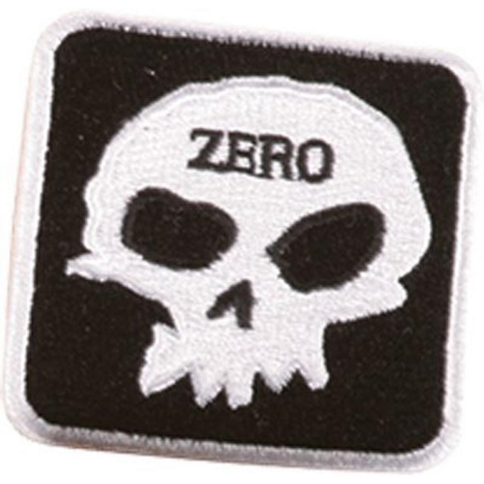Zero Square Skull - Black/White - Patch