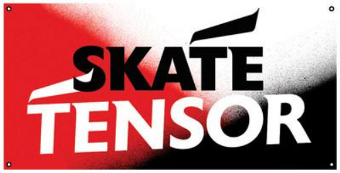 Tensor Skate Tensor - Red/Black/White - Skate Banner