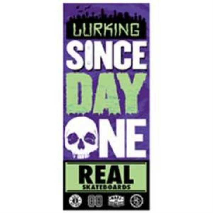 Real Since Day One Bold Lurking Medium - Assorted - Sticker