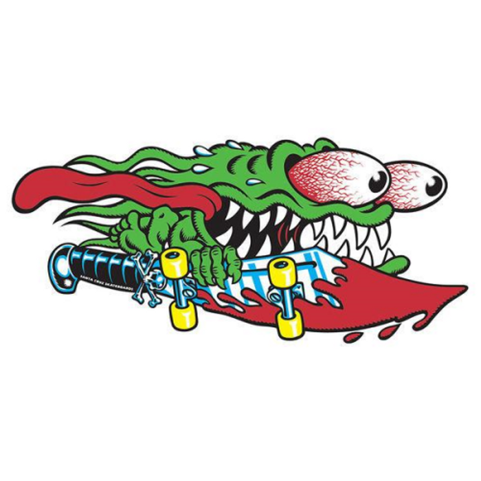 Santa Cruz Slasher Sword Decal - Multi - 6in - Sticker