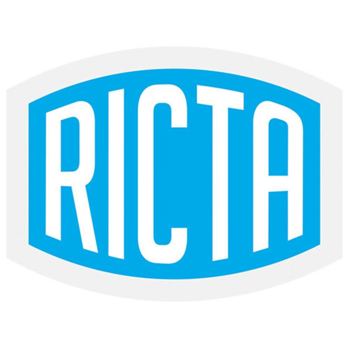 Ricta Clear Vinyl Decal - Assorted Color - 4in x 3in - Sticker