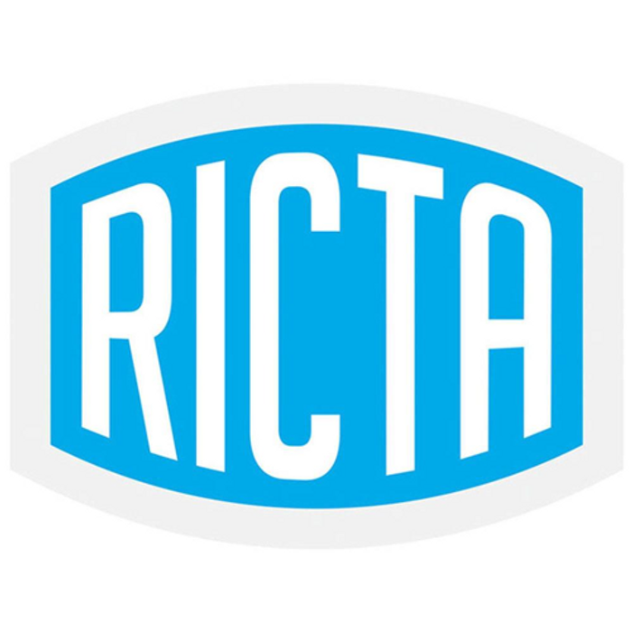 Ricta Clear Mylar Decal - Assorted Color - 10in x 7.5in - Sticker