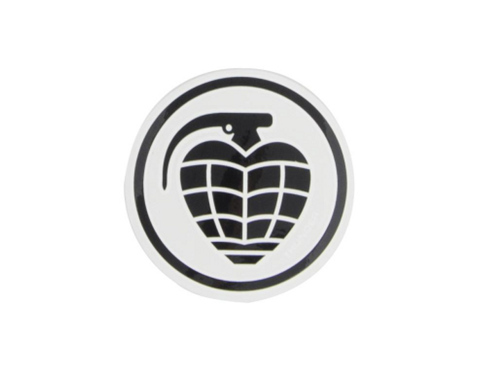 Thunder Circle Grenade Small - Assorted Colors - Sticker