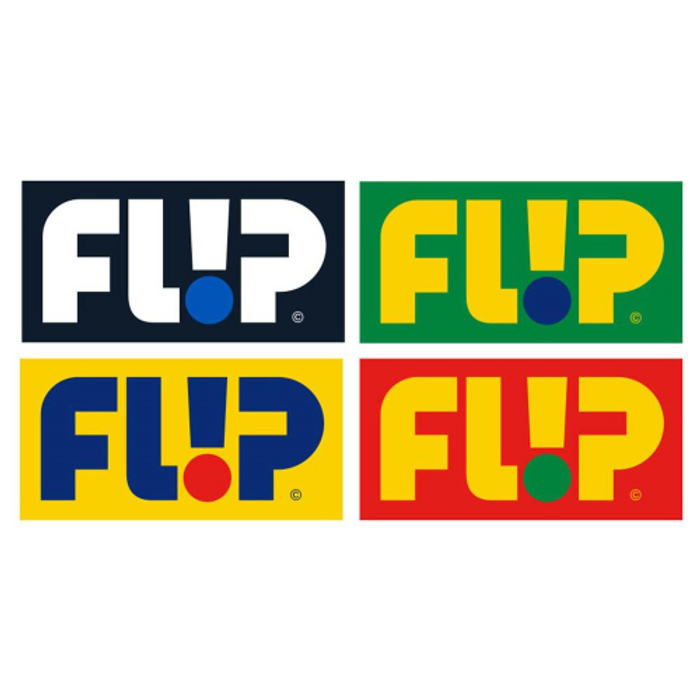 Flip Odyssey Logo Decal - Assorted - 4in x 2in - Sticker