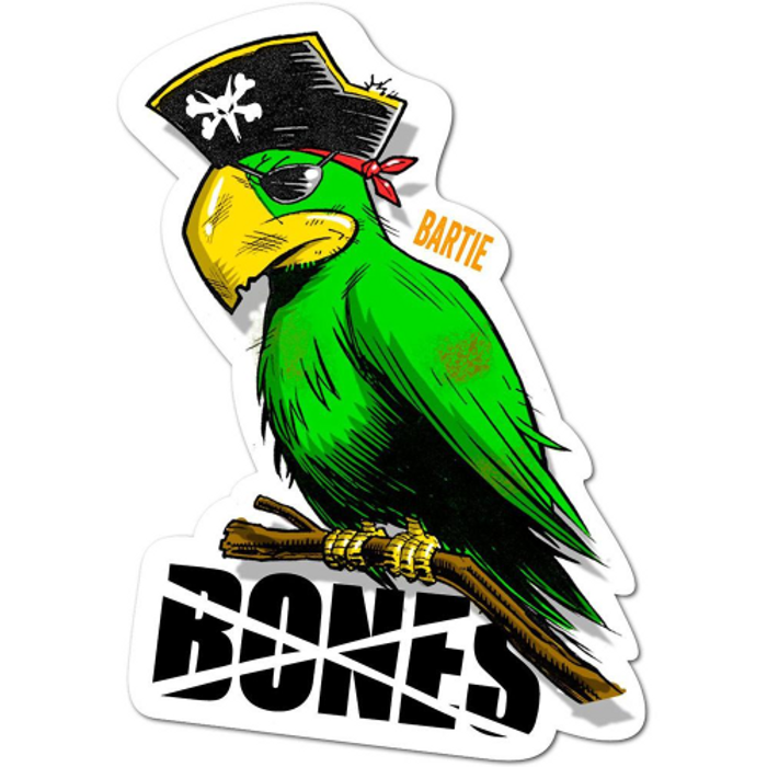 Bones Bartie Parrot - Sticker