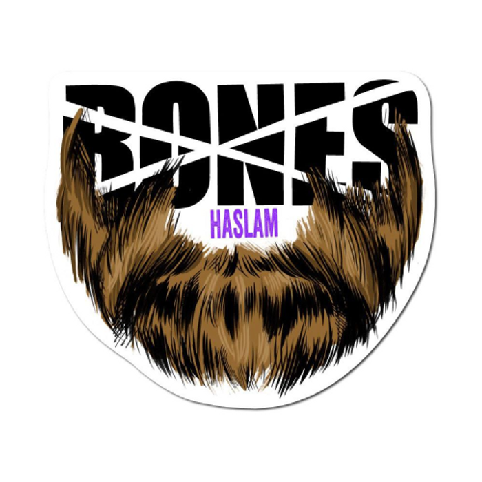 Bones Haslam Beard - Sticker