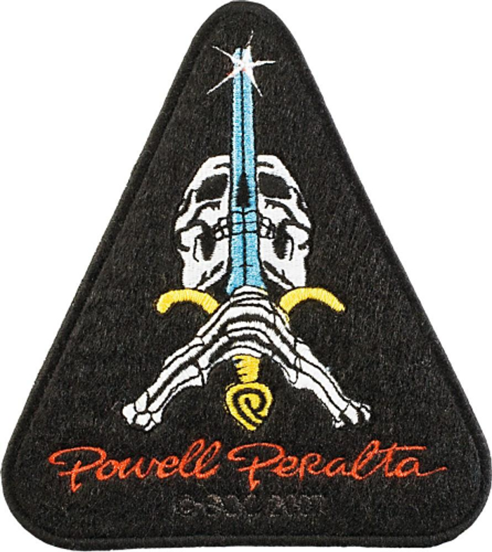Powell Peralta Skull & Sword - Black - Patch