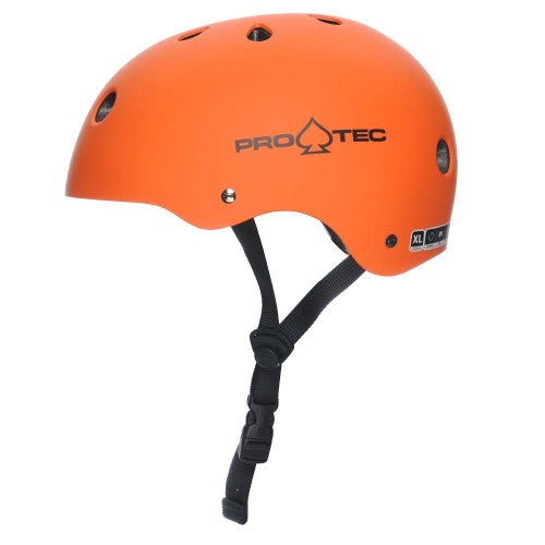 Pro-Tec The Classic - Matte Orange - Skateboard Helmet