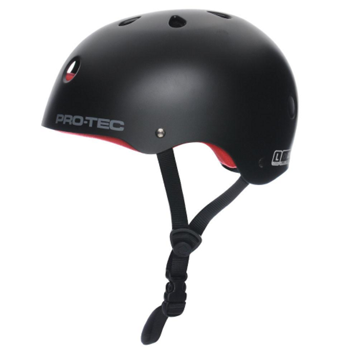 Pro-Tec Classic Plus - Satin Black - Skateboard Helmet