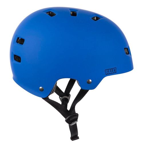 Bullet Deluxe - Matte Blue - Skateboard Helmet