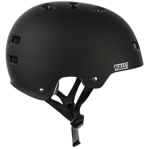 Bullet Deluxe - Matte Black - Skateboard Helmet