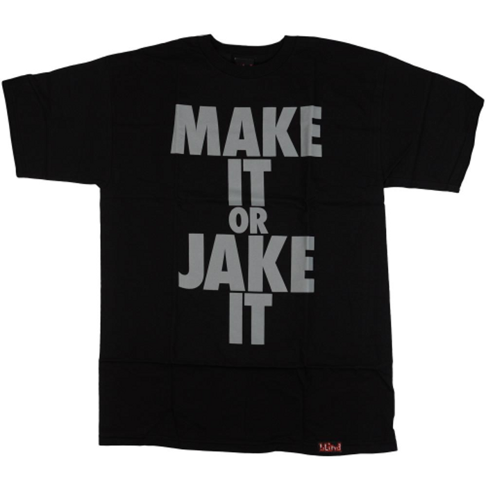 Blind Make it or Jake it S/S - Black/Grey - Men's T-Shirt