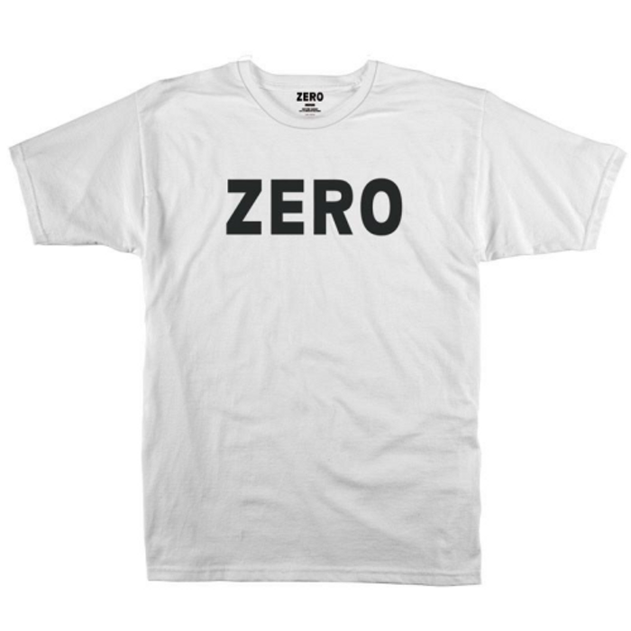Zero Army S/S - White/Black - Men's T-Shirt