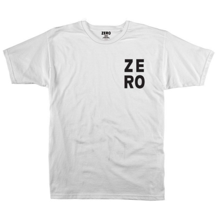 Zero Numero S/S - White/Black - Men's T-Shirt
