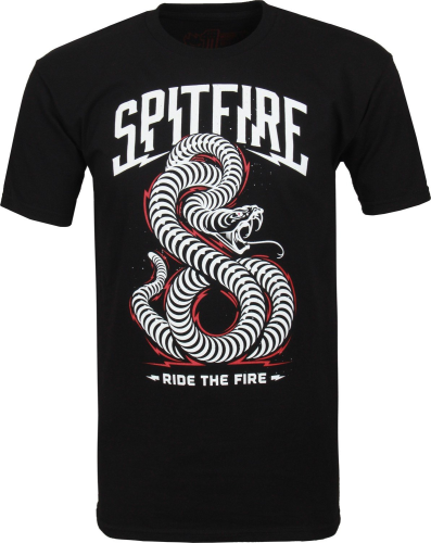 Spitfire Death Adder S/S - Black - Men's T-Shirt
