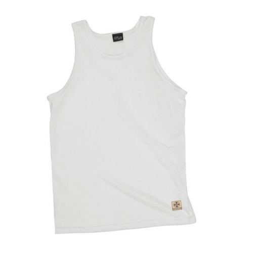 Independent NBT Regular Fit Tank - White - Mens T-Shirt