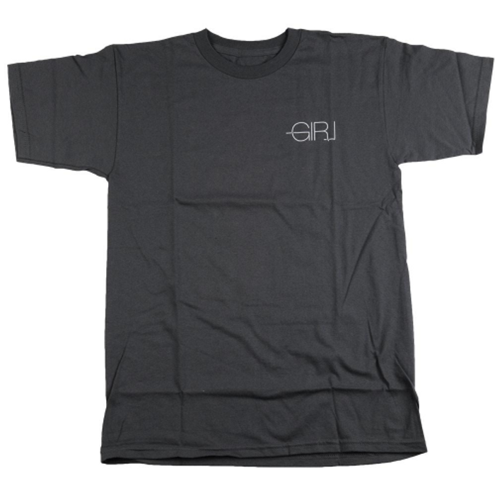Girl Modern S/S - Charcoal - Men's T-Shirt